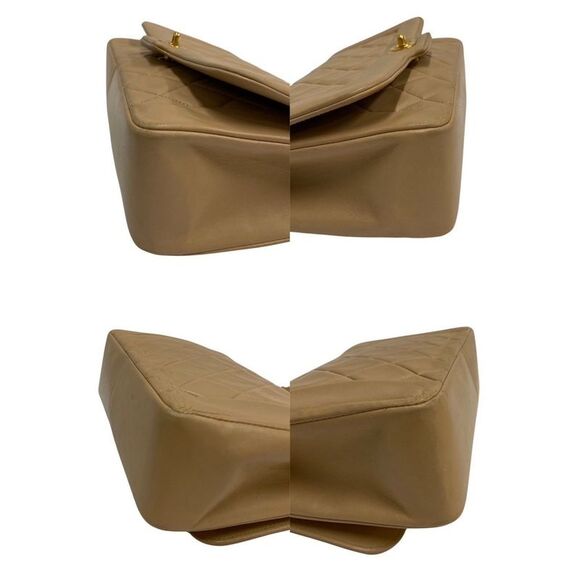 Chanel Diana Beige Leather Shoulder Bag (Pre-Owned) - Picture 9 of 9
